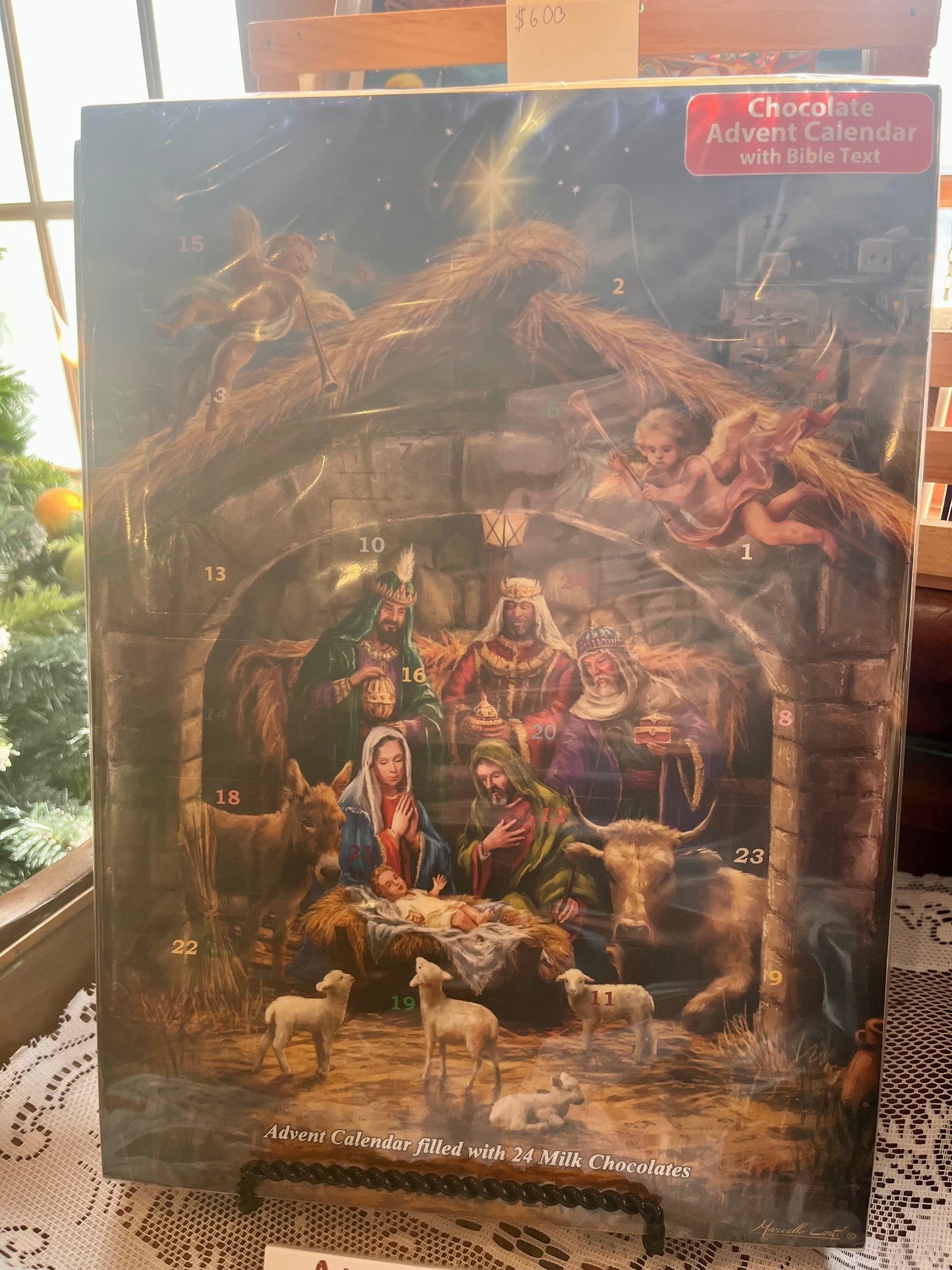 Advent Calendar In the Manger Chocolate